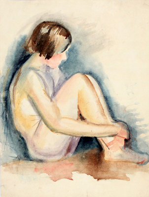 Лаков Николай Андреевич. Девочка